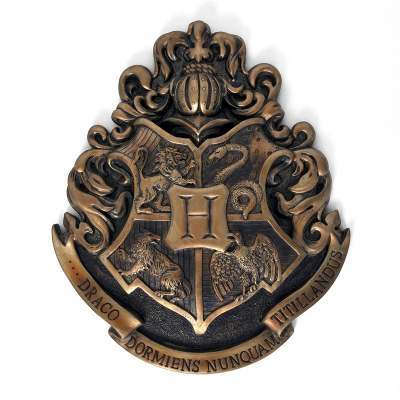 美国代购华纳正品哈利波特周边霍格沃茨魔法学校徽章动漫挂件