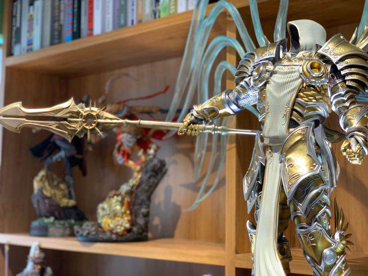 热火gk定制暗黑破坏神大天使牛社泰瑞尔雕像模型手办手办