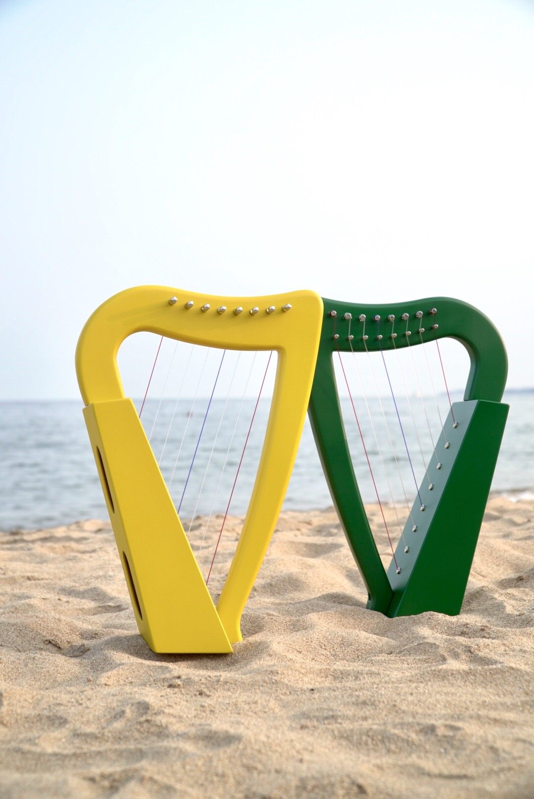 竖琴台湾弦小mini乐器玩具摆件幼儿启蒙竖琴