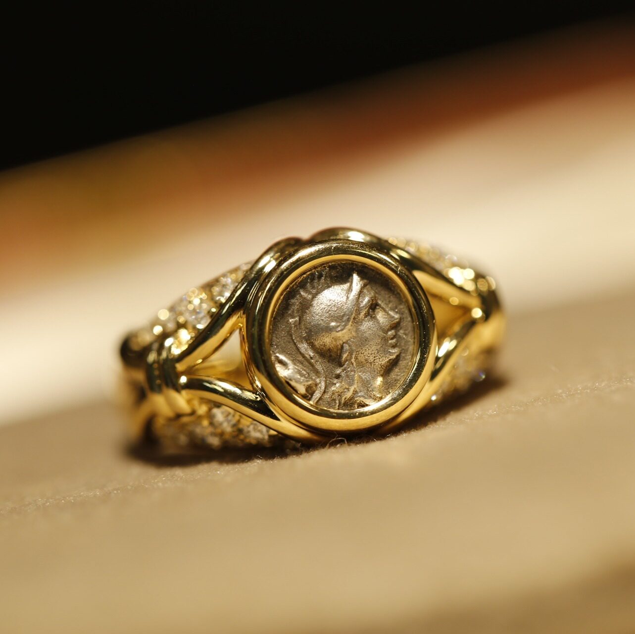 客定钻石接单镶嵌加工定制私人戒指金钻石18k手饰