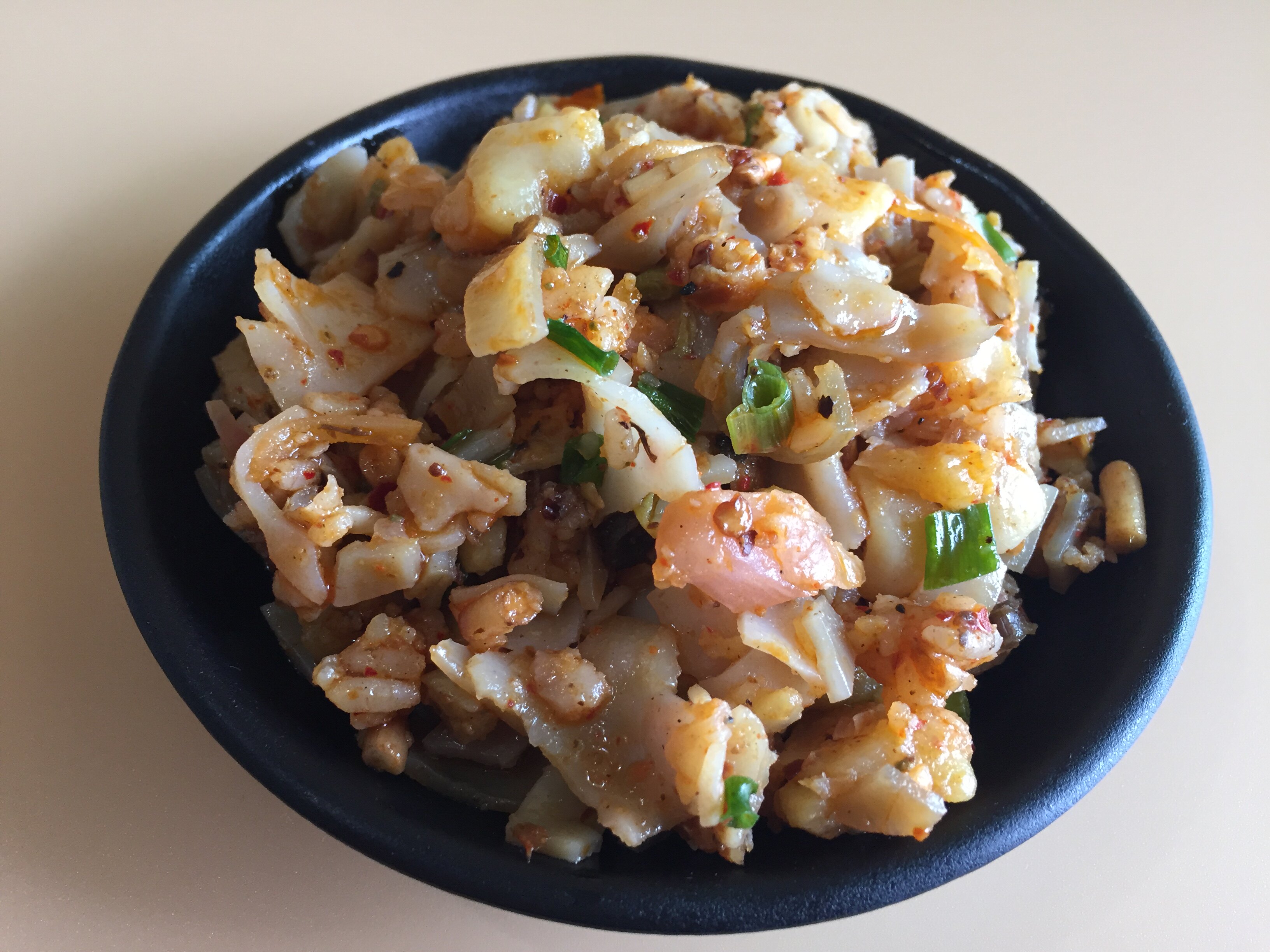 贵州特色小吃遵义炒洋芋遵义动感洋芋公园向家炒洋芋