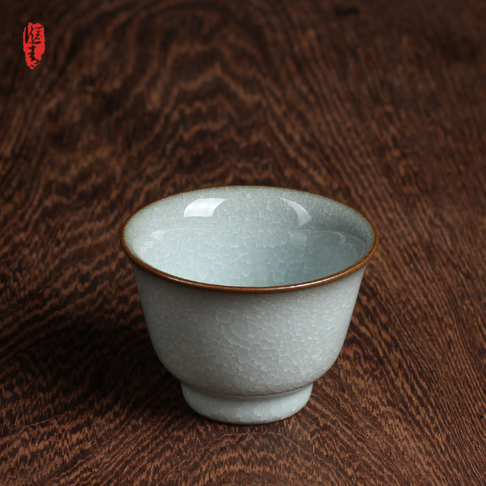 龙泉青瓷把玩手工文辉戴文辉品茗功夫茶碗茶杯功夫茶茶杯