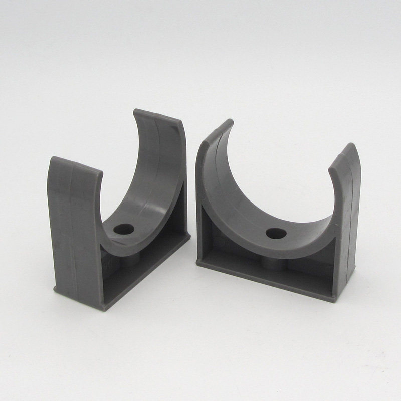 pvcu型管管卡卡扣管夹迫码骑马马卡墙卡管码upvc管