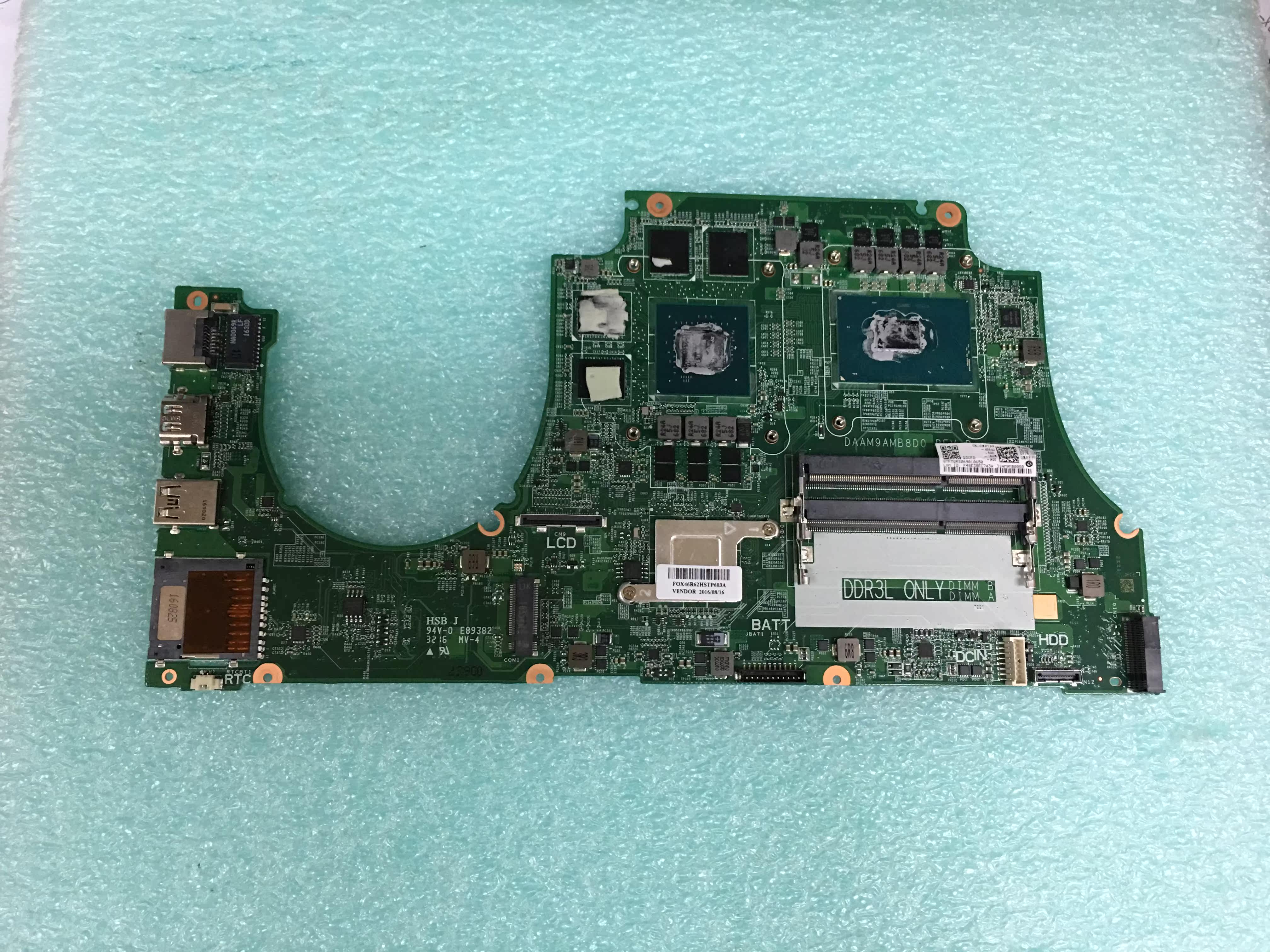 dell戴尔lnspiron灵越7559独显笔记本主板i76700hq主板