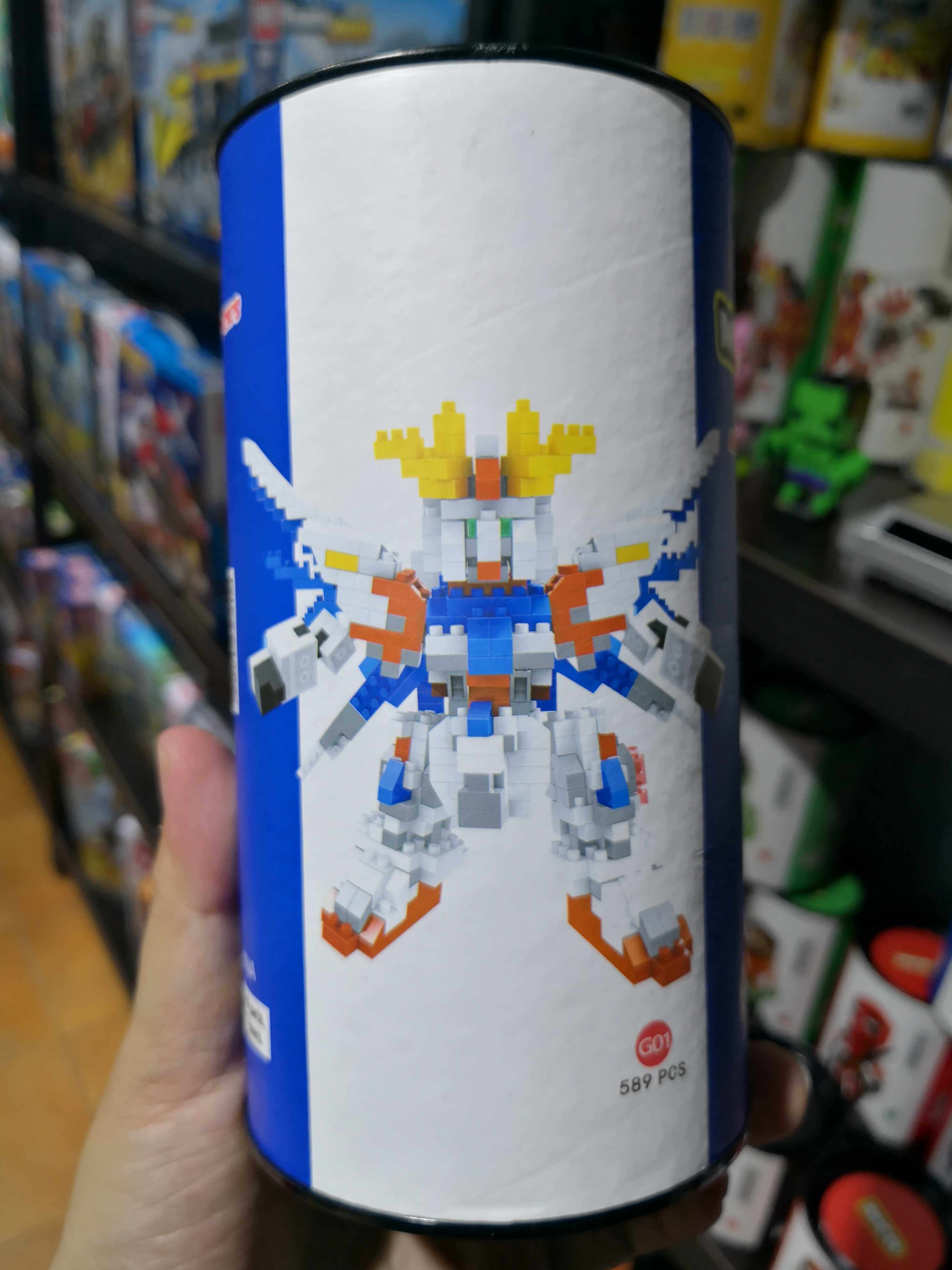 mco魔扣小颗颗粒积木高达敢达模型拼装儿童塑料积木