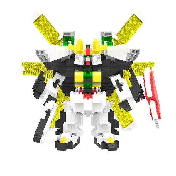 mco魔扣小颗颗粒积木高达敢达成人模型男生塑料积木