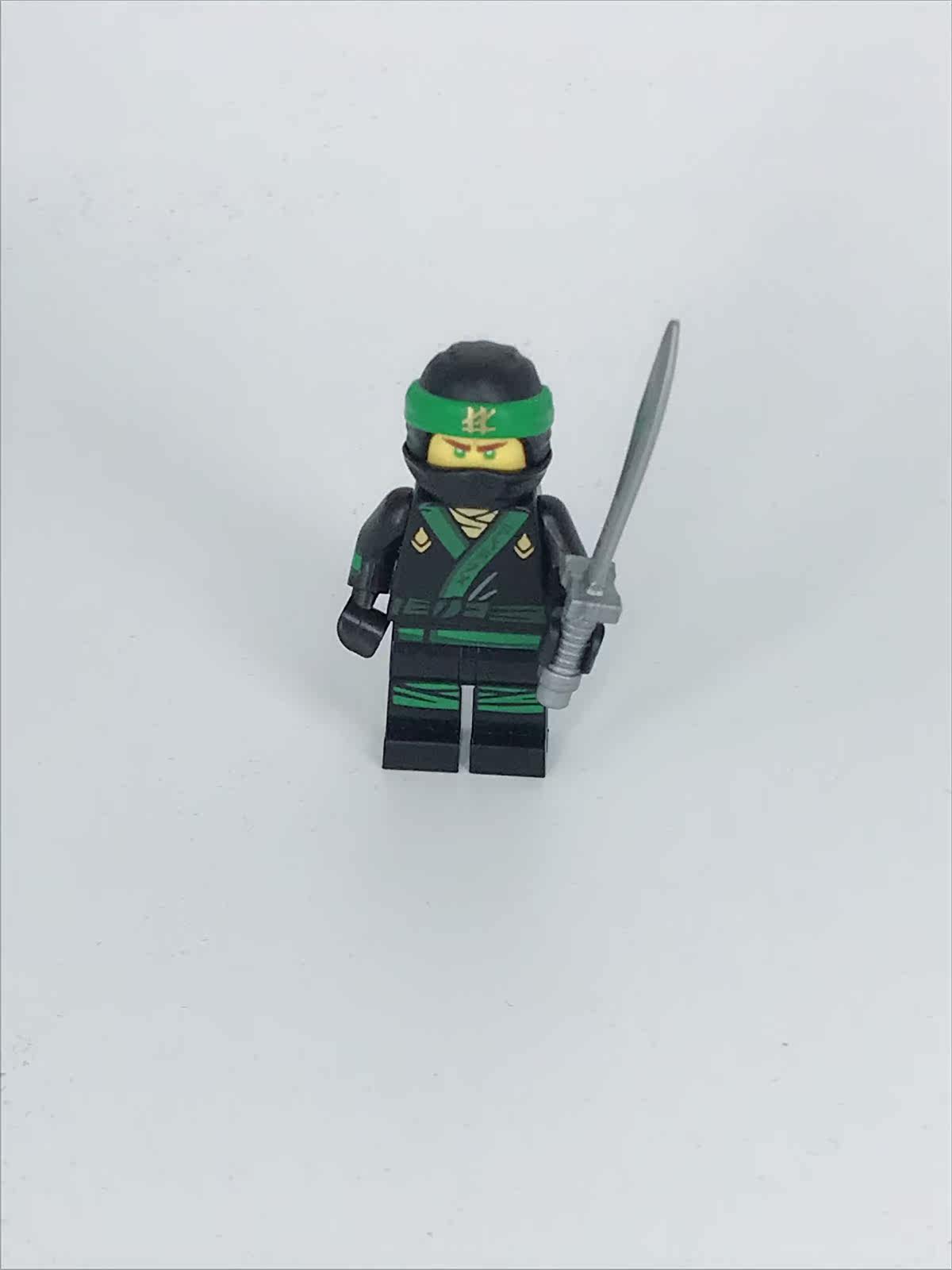 忍者乐高lego幻影电影码头人仔njo432劳埃德70657塑料积木
