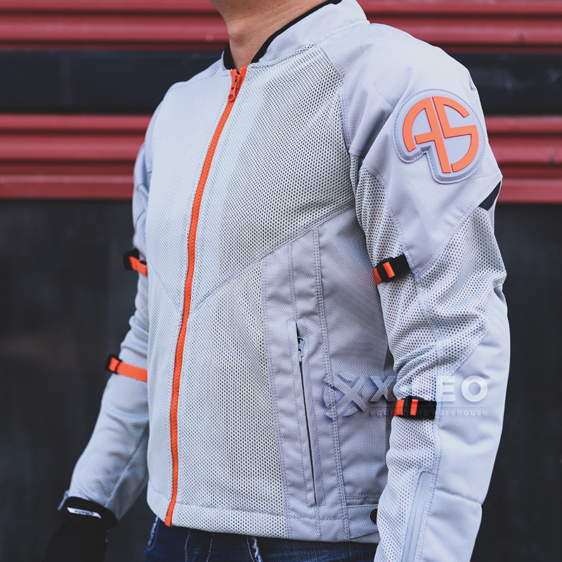 外星蜗牛摩托车夏季网眼透气骑行服护具齐全防摔安全骑行服