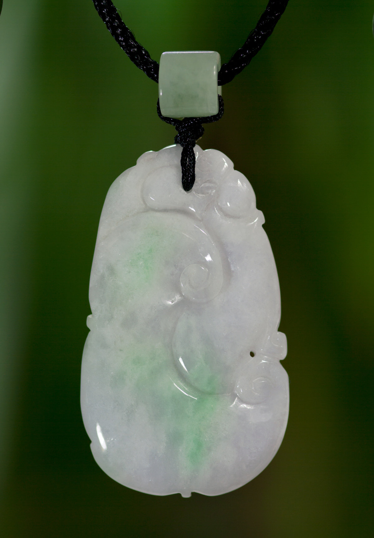 如意钰达翡翠龙头挂件玉龙项坠吊坠项链货真颈饰