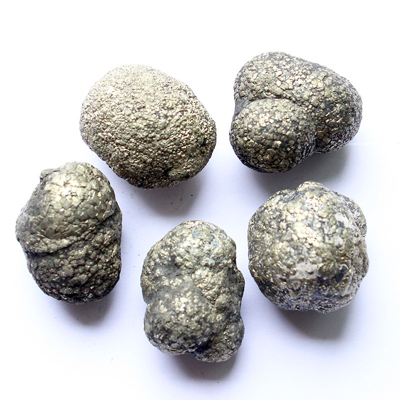 灵昌天然黄铁矿胆石结核美国堪萨斯神石矿种球形摆件