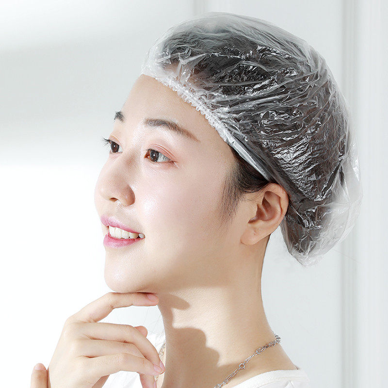 一次性浴帽女防水洗澡加厚浴帽防油烟家用发膜焗油帽加热染发头套