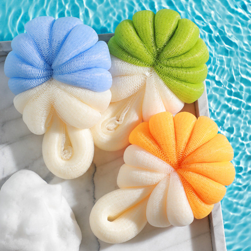 大号沐浴球浴花球高档不散可爱少女起泡泡澡沐浴球