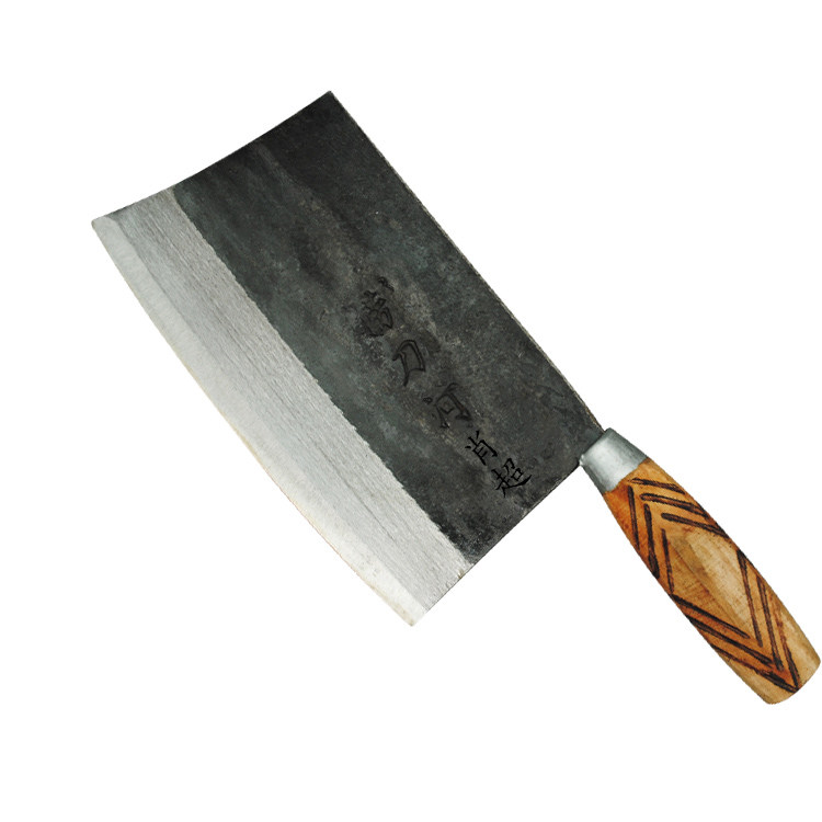 捞刀河肖超家用碳钢老式手工切片菜刀中式不锈钢菜刀