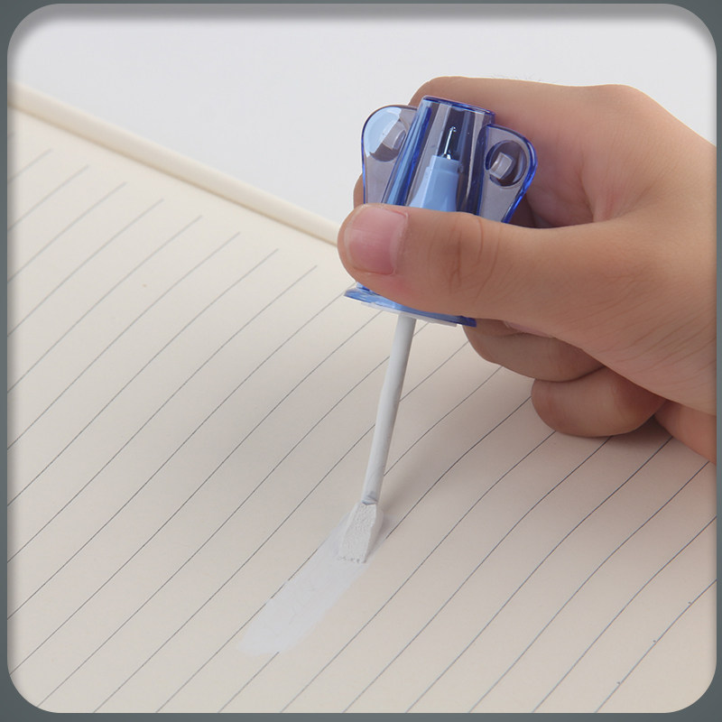 宝克涂改修正液改正修改液笔修正带学生用可爱涂改笔白色快干图改儿童