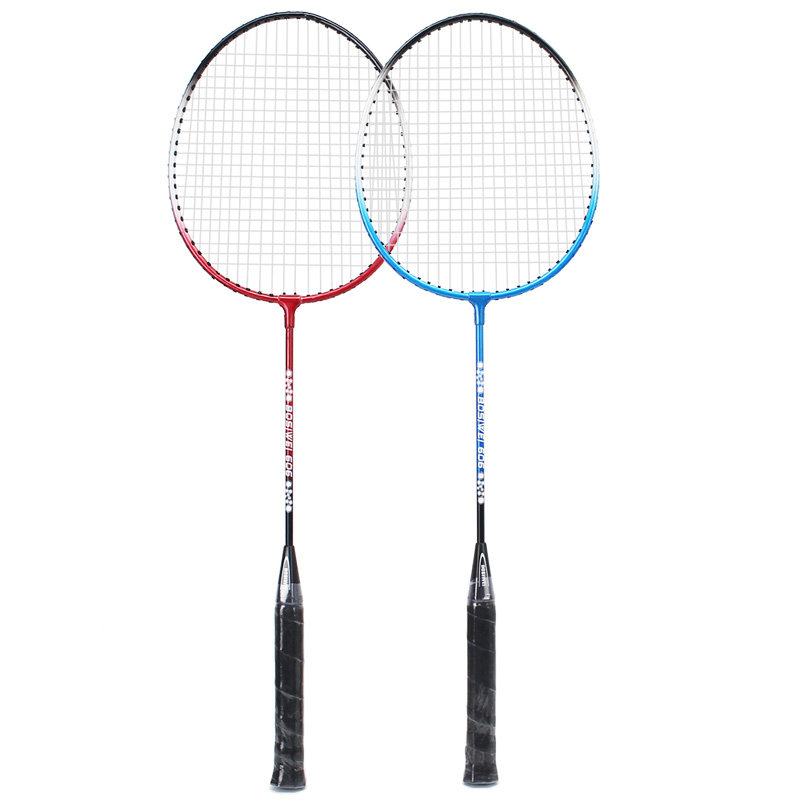 ats羽毛球拍双拍耐用型正品球拍2支装单拍初学成人羽毛球拍