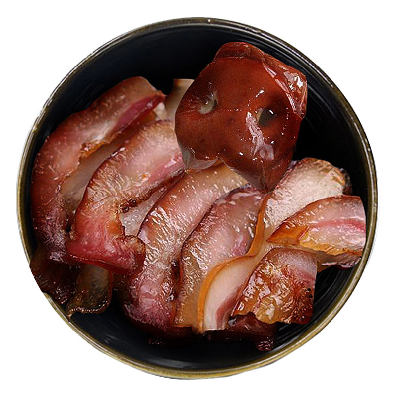 腊猪猪头脸猪面皮烟熏农家江西特产腌肉