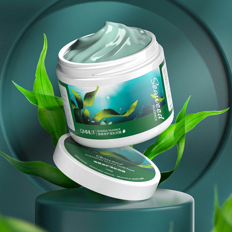 qmhut泉美小屋海藻泥膜清洁毛孔黑头控油保湿涂抹面膜
