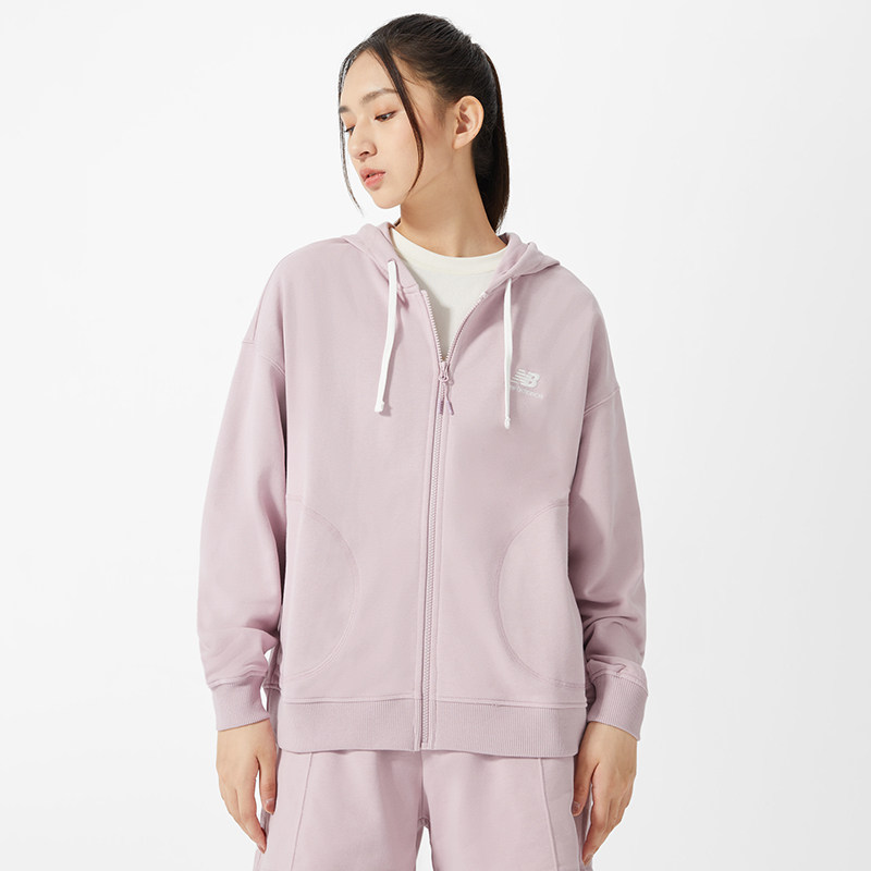 newbalancenb官方正品新款秋季女款运动休闲连帽运动卫衣