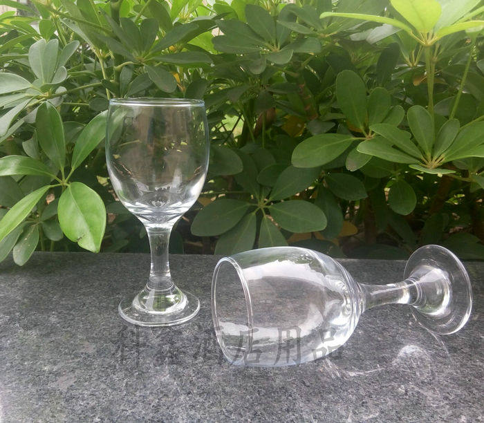 酒杯三两红酒高脚杯玻璃杯洋酒葡萄葡萄酒小号加厚异形