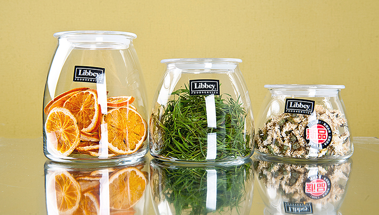 利比libbey韦伯系列玻璃密封茶叶罐干货收纳防潮密封罐