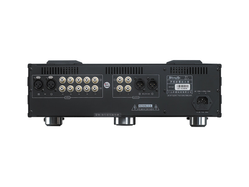 声雅cv-1电子管平衡解前级功放机高保真发烧hifi纯前级功放
