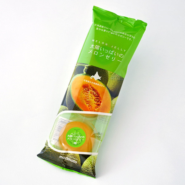 日本北海道morimoto森本太阳满满哈密瓜果冻3个装果冻