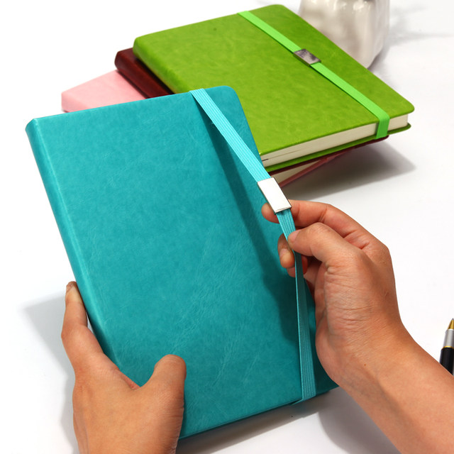 Meeting notebook notepad stationery student work office leather diary book A5 soft surface custom metal buckle Meeting notebook notepad stationery student work office leather diary book A5 soft surface custom metal buckle