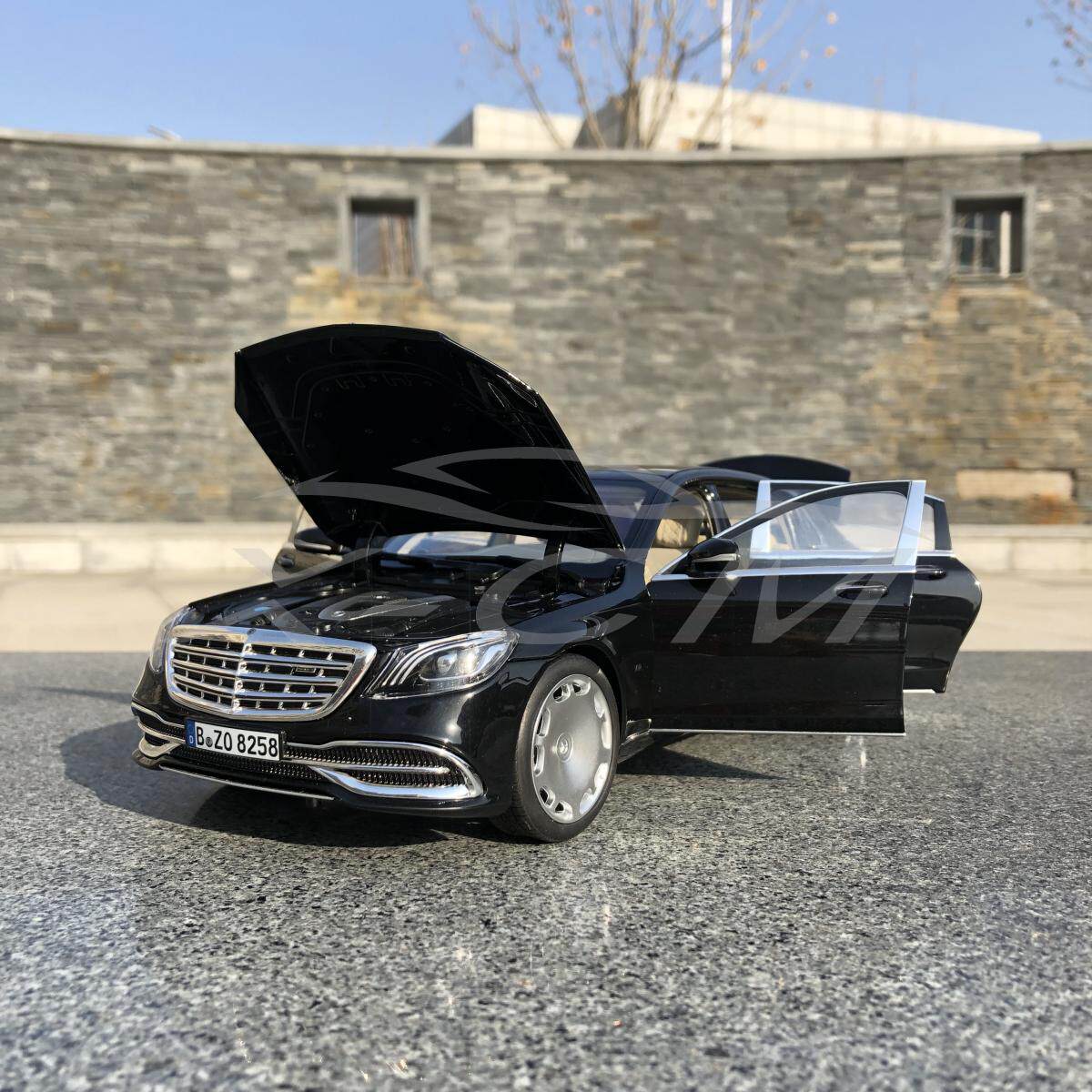 诺威尔norev奔驰maybach迈巴赫s6502018款合金汽车模型车模