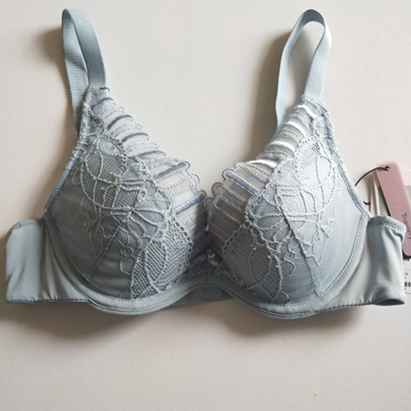曲美内衣类乳棉软钢圈专柜正品2018新款聚拢中厚小胸文胸女t80310