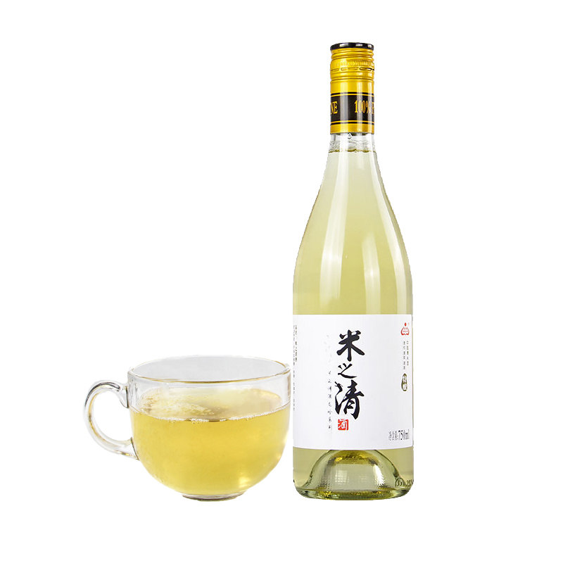 生龙清米酒750ml/瓶 清酒 米之清酒 湖北孝感糯米酒 可作料酒黄酒