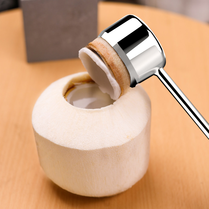 椰子神器开椰不锈钢开壳刀壳工具椰青开孔开口蔬果刨丝器