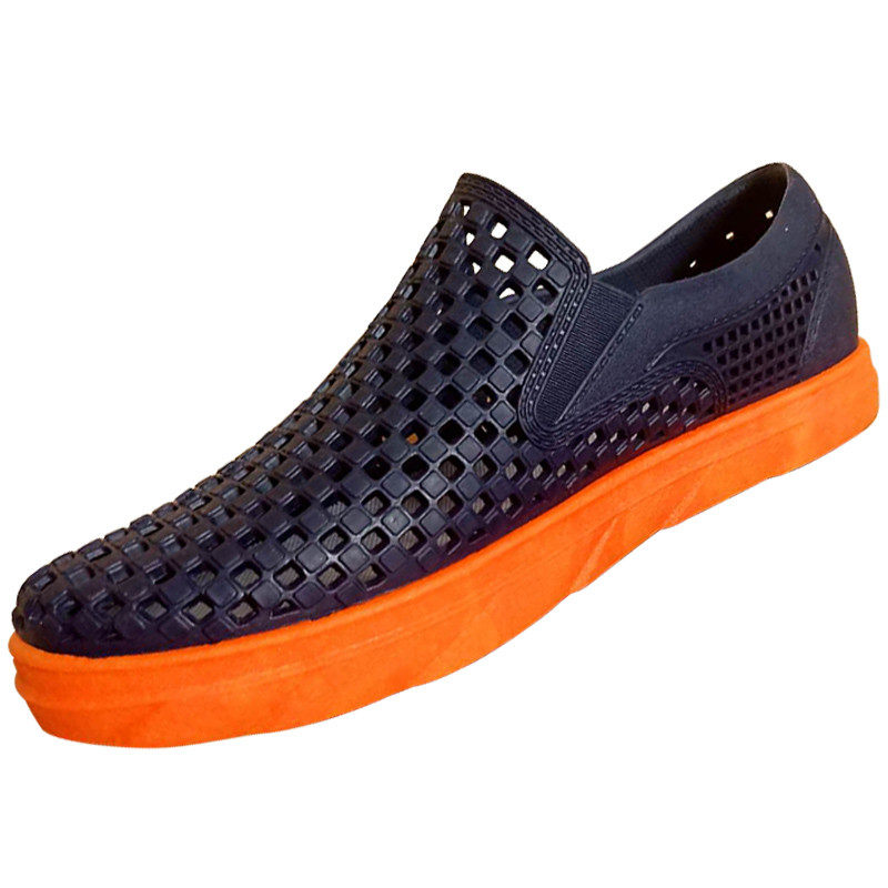 越南乳胶胶鞋洞洞软底透气防臭休闲运动防滑户外洞洞鞋