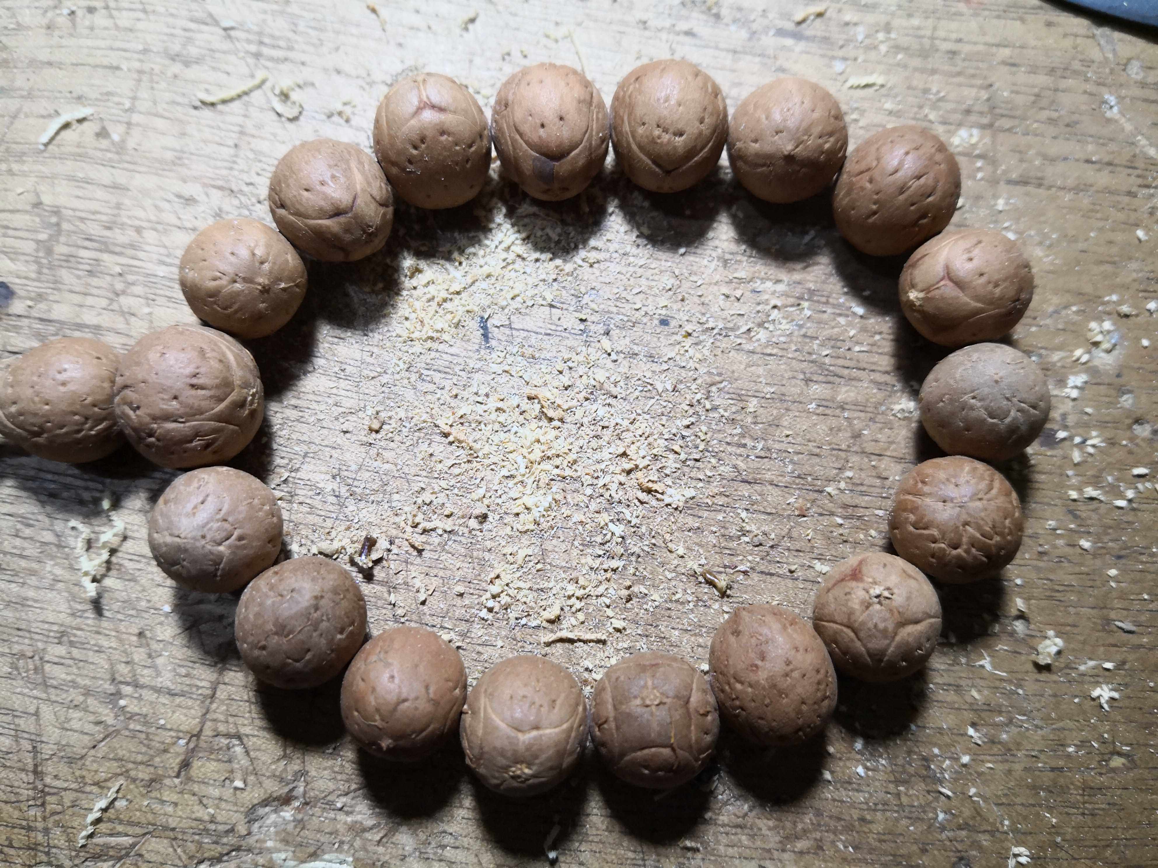 麒麟菩提手串佛珠火麒麟凤眼眼菩提子日进斗金雕刻手串