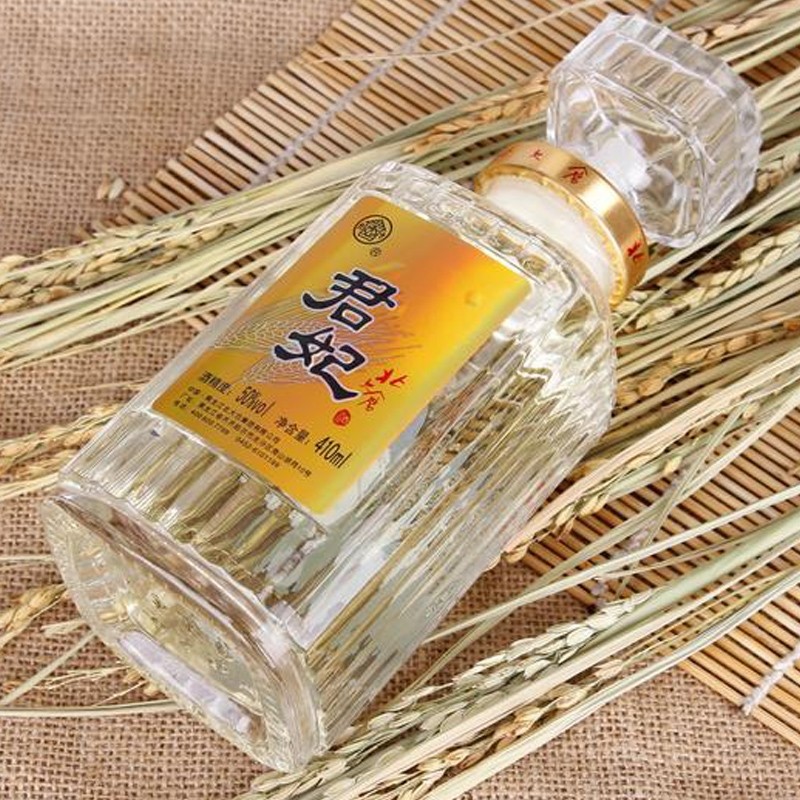 北大仓君妃白酒50度酱香410ml4瓶整箱绿色食品白酒