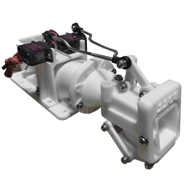 泵喷3d打印喷水推进器小型遥控船模模型快艇舰艇