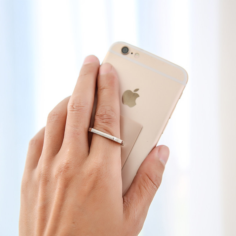 手机指环支架卡扣挂绳苹果环指通用桌面粘贴式金属环抖音神器女