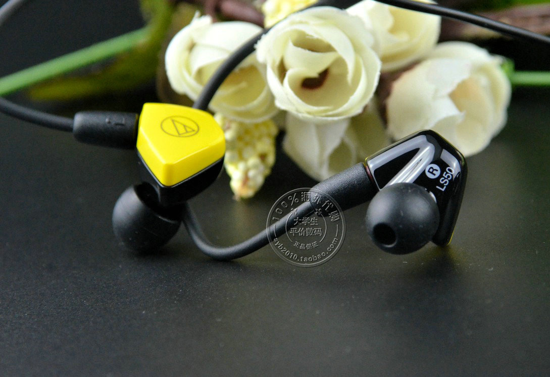 现货全新日行铁三角ath-ls50is ls70is e40后挂监听入耳式耳机