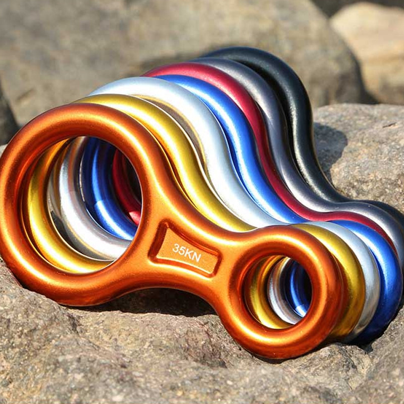 拓攀八字环速速降器索降绳攀岩装备8字下降下降器