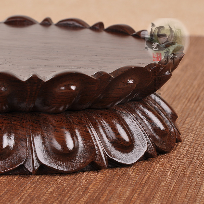 实木文殊菩萨莲花佛光祥云底座阿弥陀佛摆件家居镇摆件