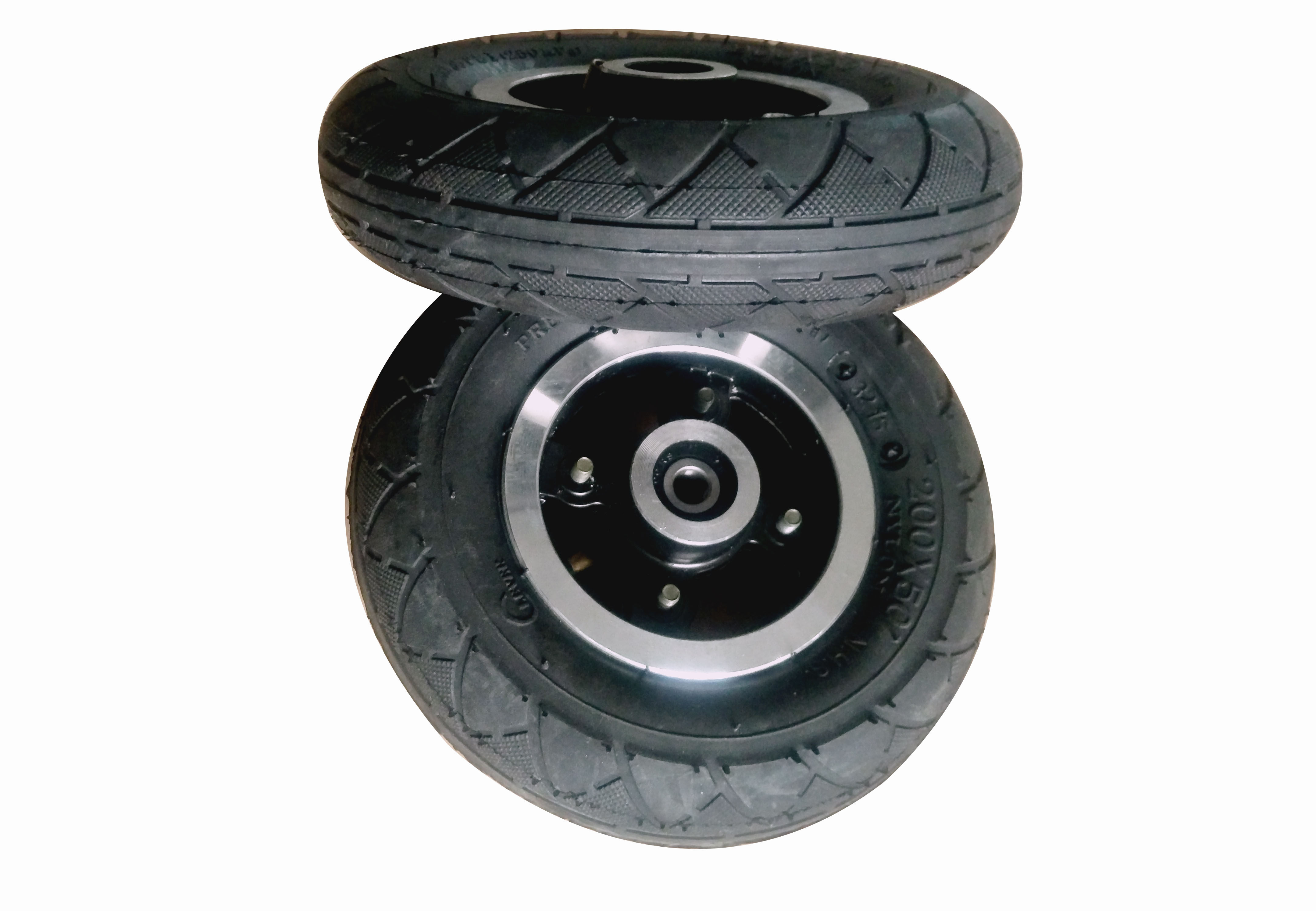 小海豚电动滑板车通用8寸200x50充气内外外胎实心电动车外胎