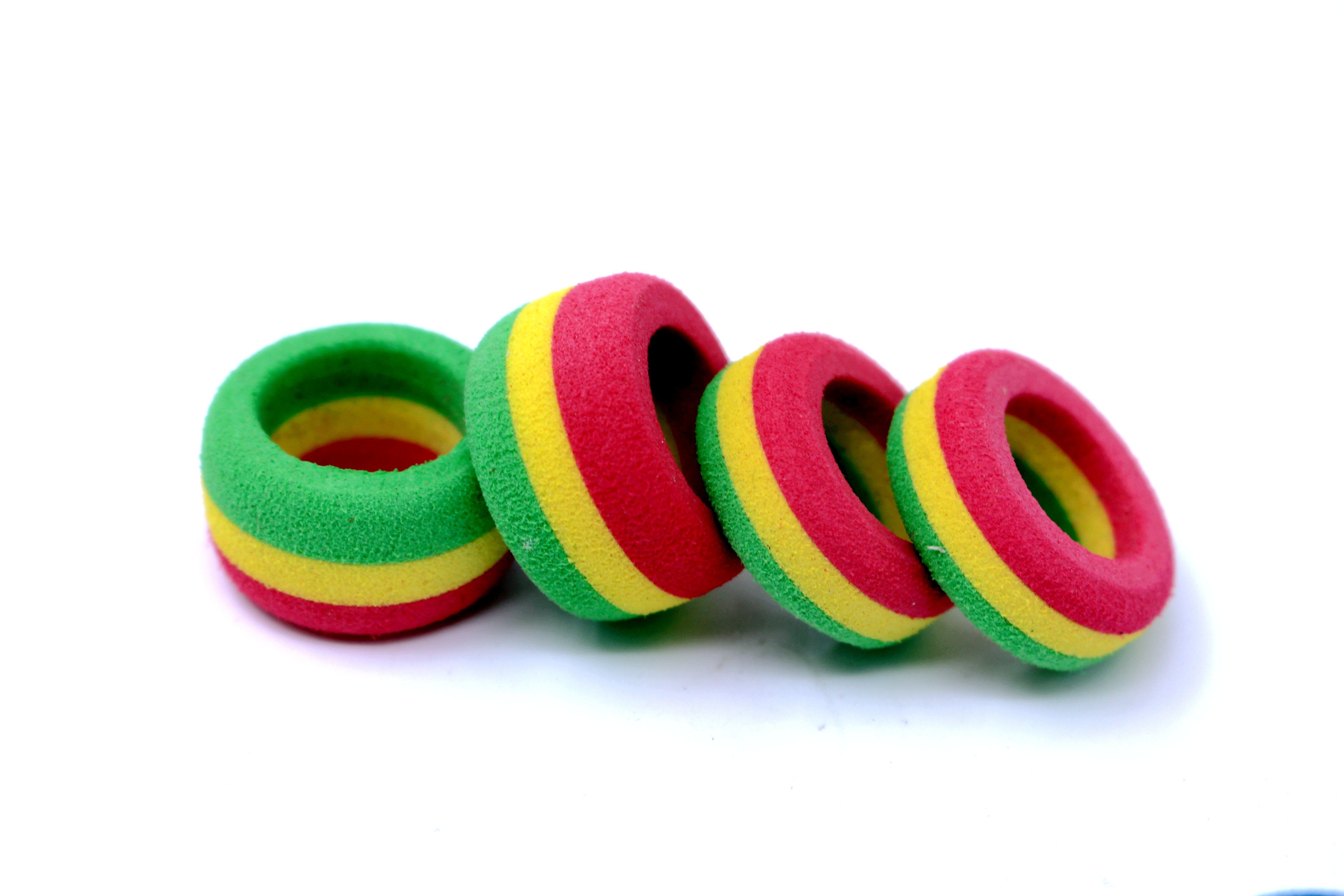 四驱兄弟 四驱车升级改装配件 小直径海绵轮胎 前窄后宽 现货促销