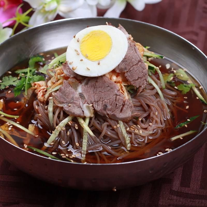 冷面东北特产朝鲜族梅河河口火爆荞麦汤料3包冷面