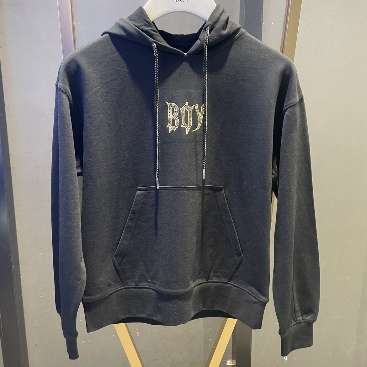 boylondon英版专柜正品新款老鹰印花连帽卫衣卫衣