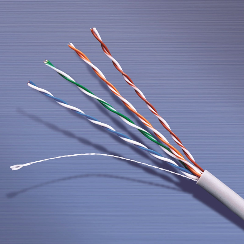 纯铜国标电脑rs485视频千兆超五类网线屏蔽双绞线网络线