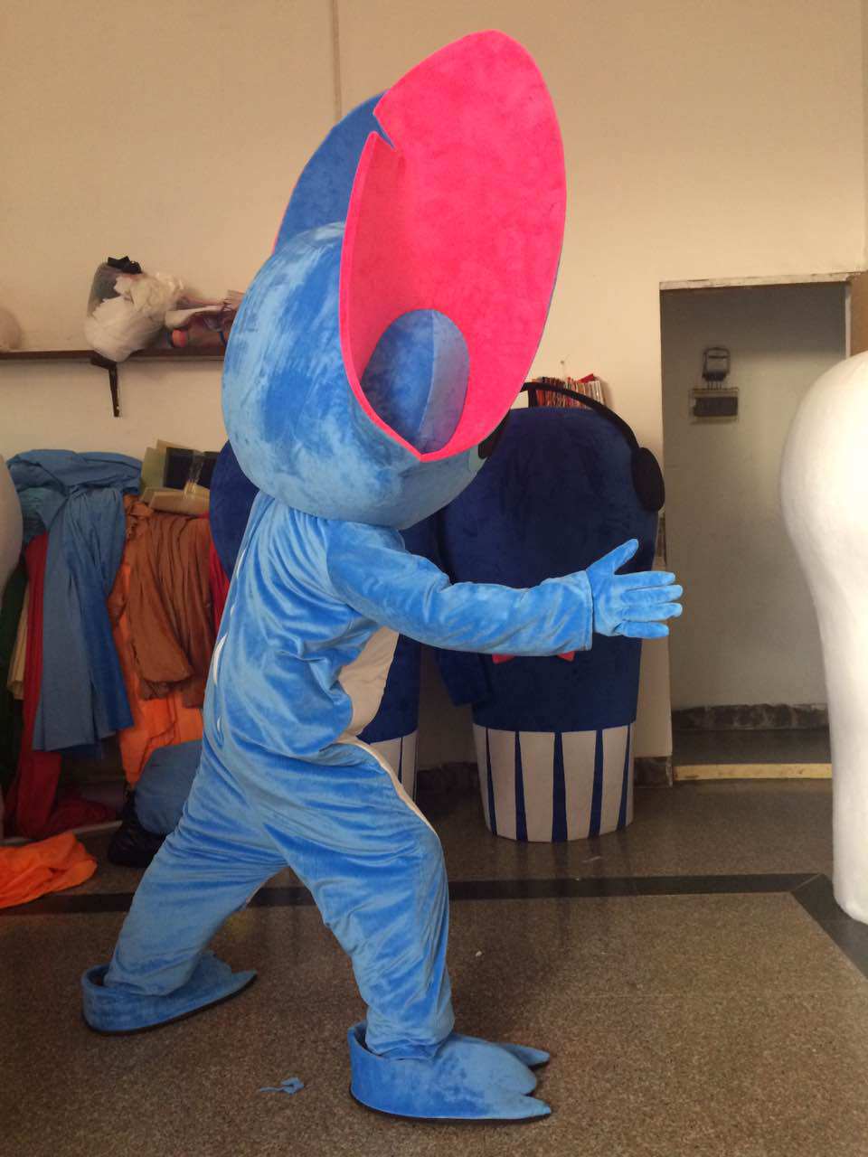 现货史迪仔动漫人偶服装头套道具行走表演定制cosplay配件