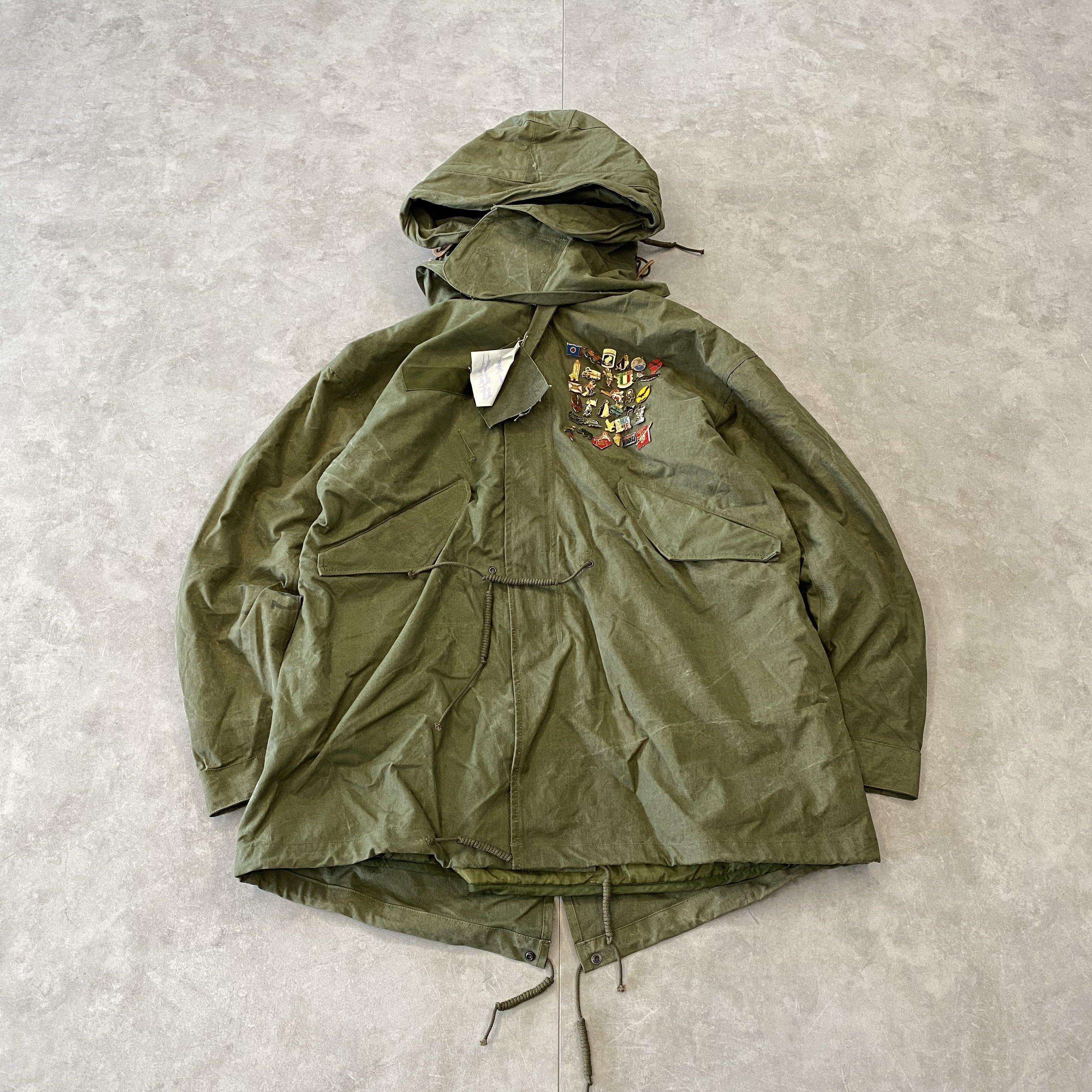 readymadefishtailparka长款鱼尾勋章m51夹克风衣外套夹克