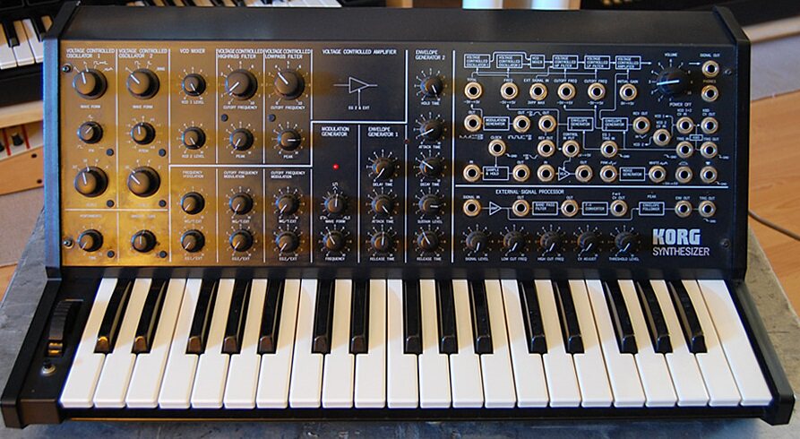 日本代购邮包全新korgms20mini模拟合成器ms20电子合成器