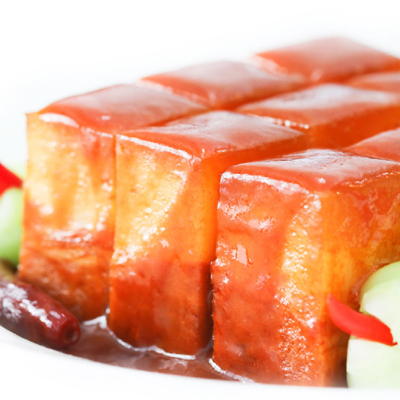 天泽素食百素汇素东坡常温素肉五花肉红烧肉豆腐干