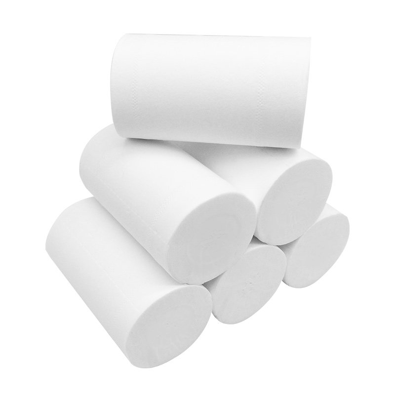 金利洁卫生纸厕纸无芯卷纸家庭适用宾馆酒店客房卷筒纸