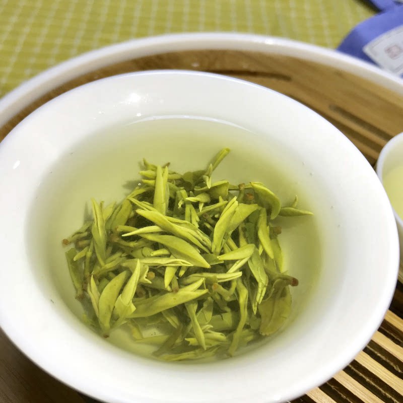 莫干黄芽2020新茶上市前头嫩芽125g散装黄茶高黄茶